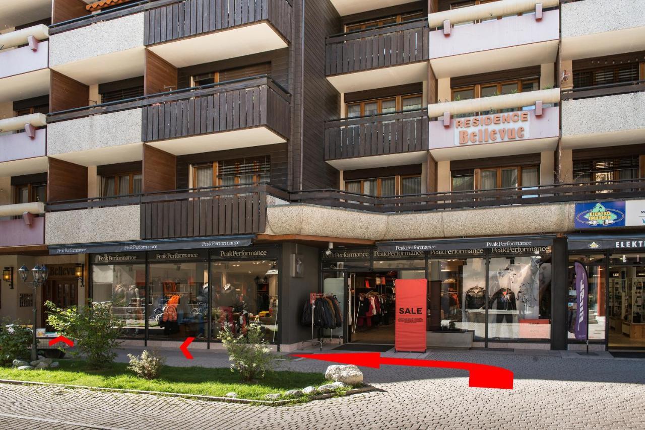 Holiday Apartment Residence Bellevue Zermatt Bagian luar foto