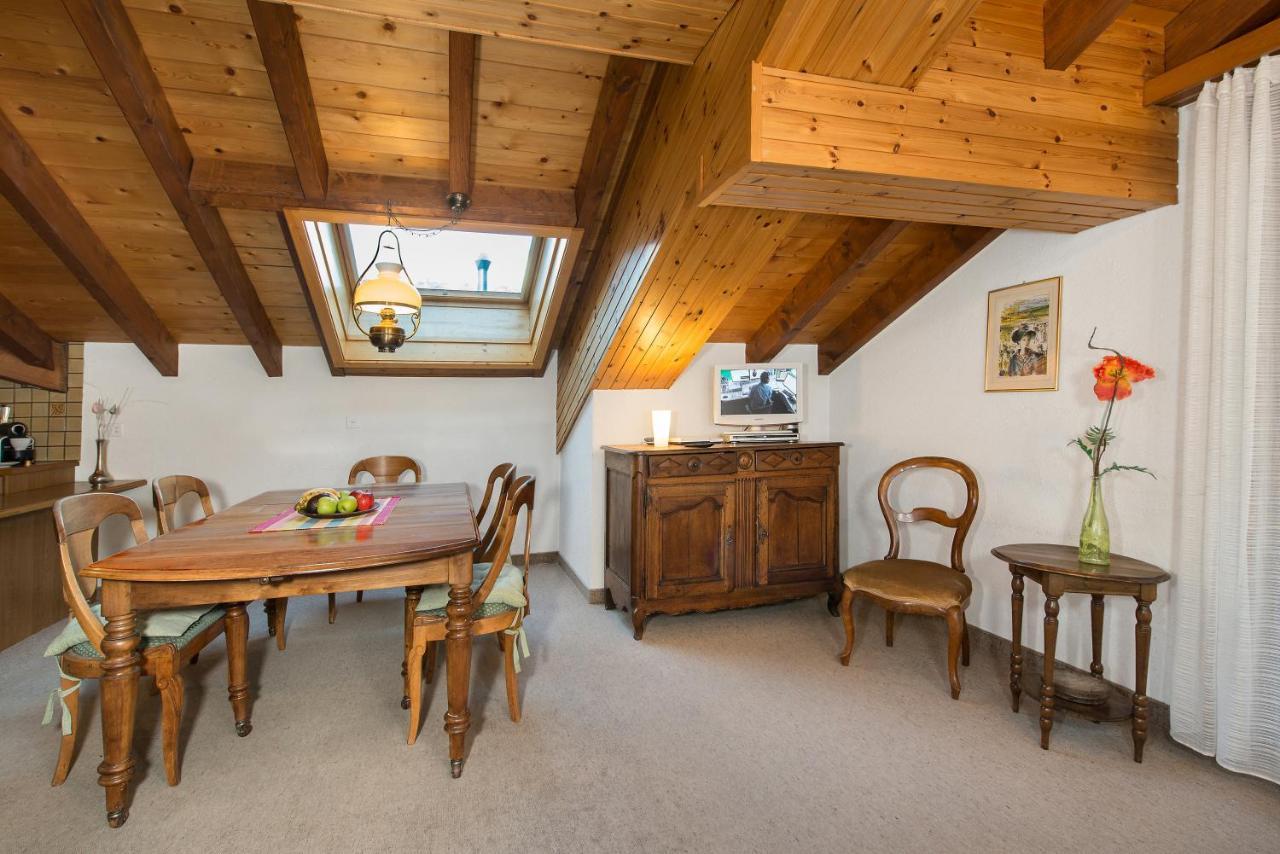 Holiday Apartment Residence Bellevue Zermatt Bagian luar foto